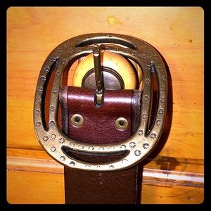 Lauren by Ralph Lauren genuine leather belt